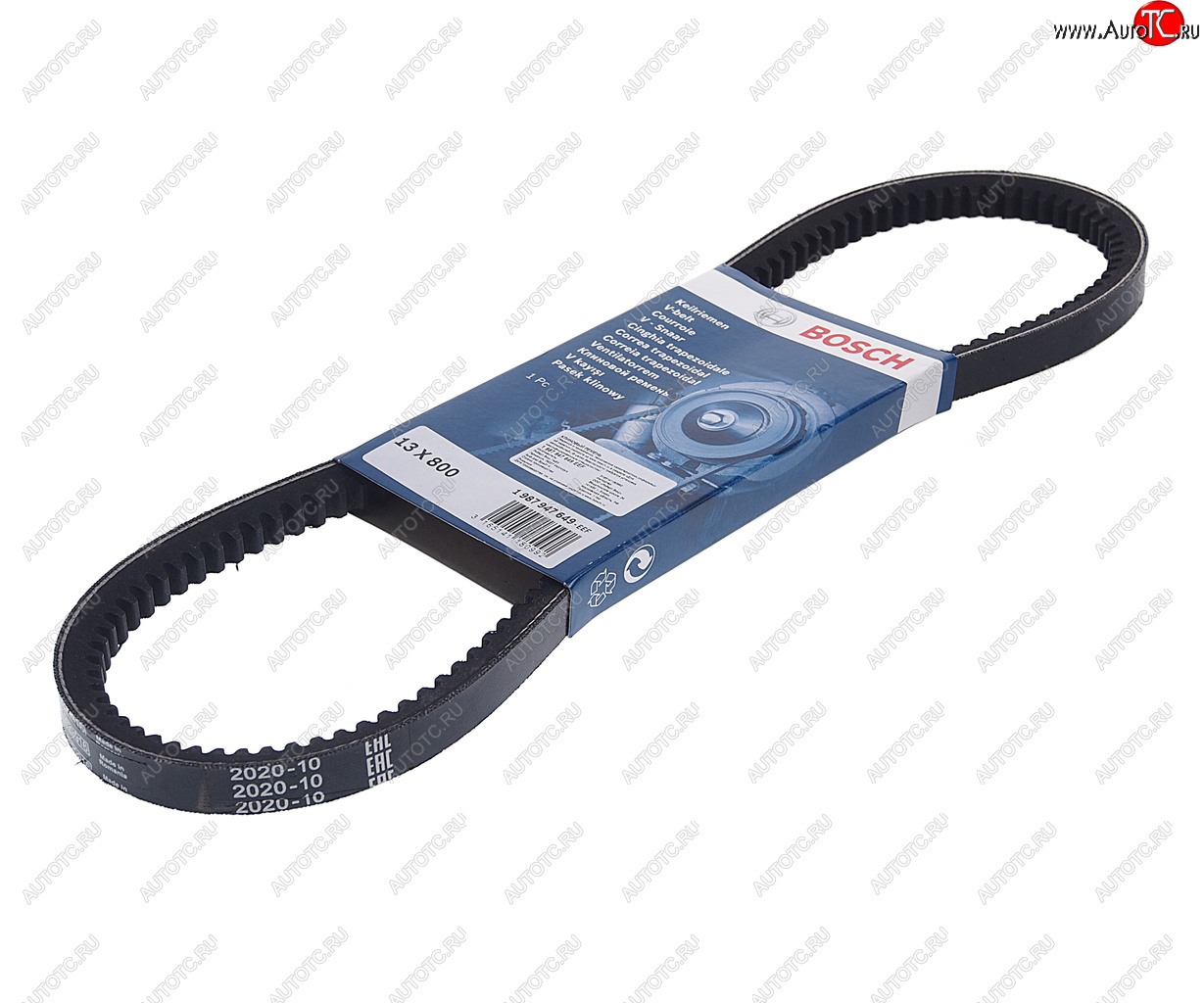 389 р. Ремень приводной клиновой 13х800 BOSCH BOSCH 1987947649 BOSCH 1987947649  с доставкой в г. Майкоп