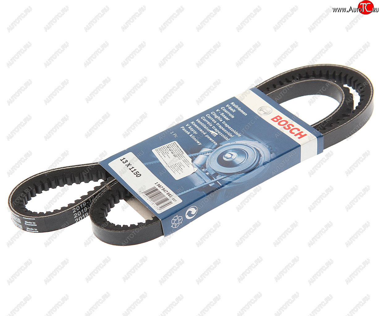 579 р. Ремень приводной клиновой 13х1150 BOSCH BOSCH 1987947661  с доставкой в г. Майкоп