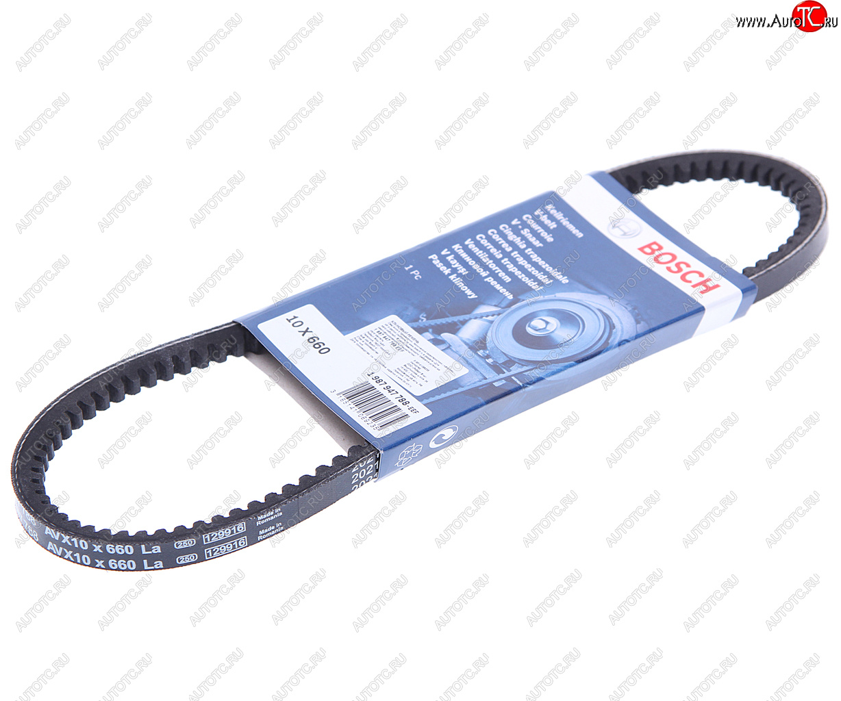 274 р. Ремень приводной клиновой 10х660 BOSCH BOSCH 1987947788  с доставкой в г. Майкоп