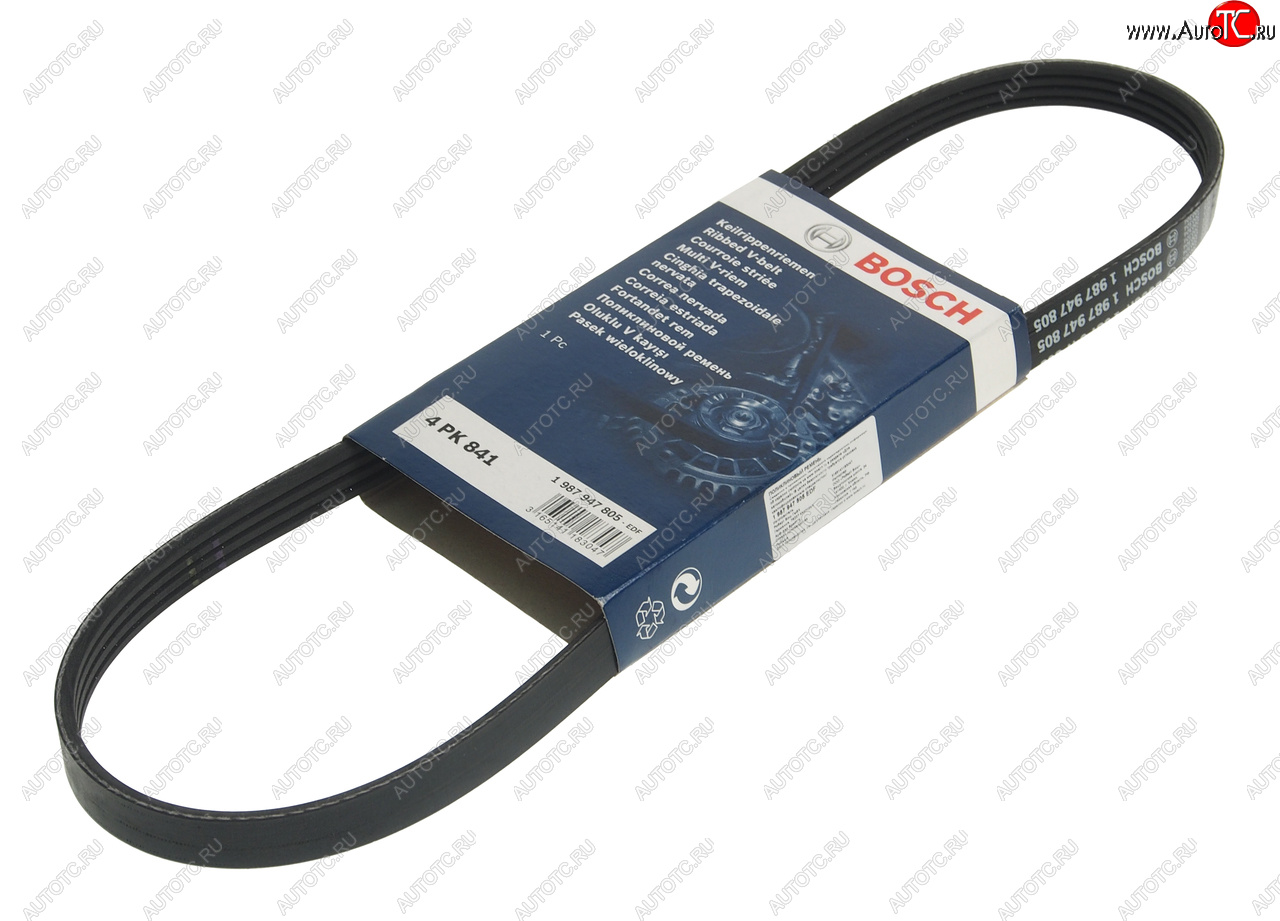 539 р. Ремень приводной поликлиновой 4PK841 BOSCH BOSCH 1987947805 BOSCH 1987947805  с доставкой в г. Майкоп