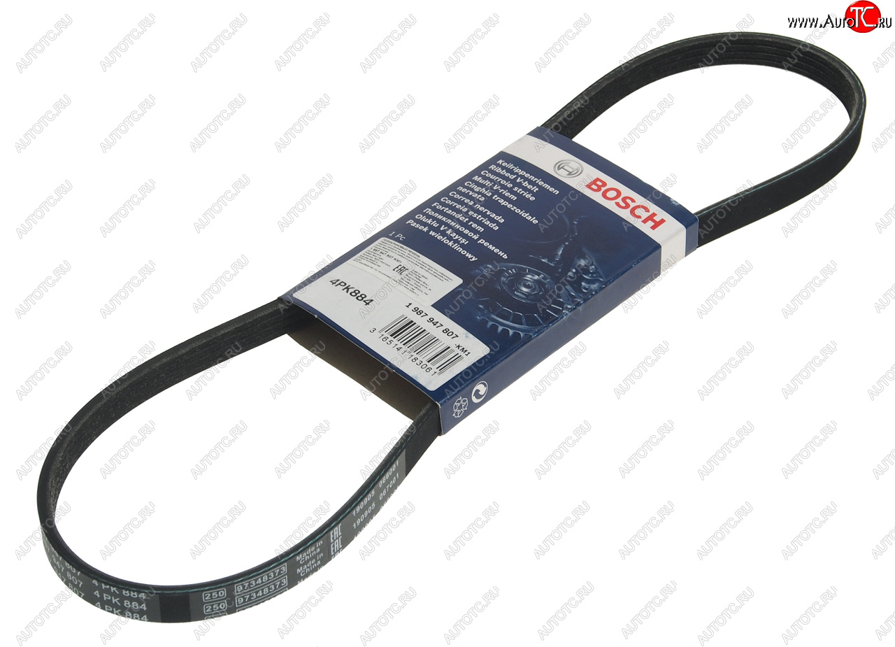 559 р. Ремень приводной поликлиновой 4PK884 BOSCH BOSCH 1987947807 BOSCH 1987947807  с доставкой в г. Майкоп