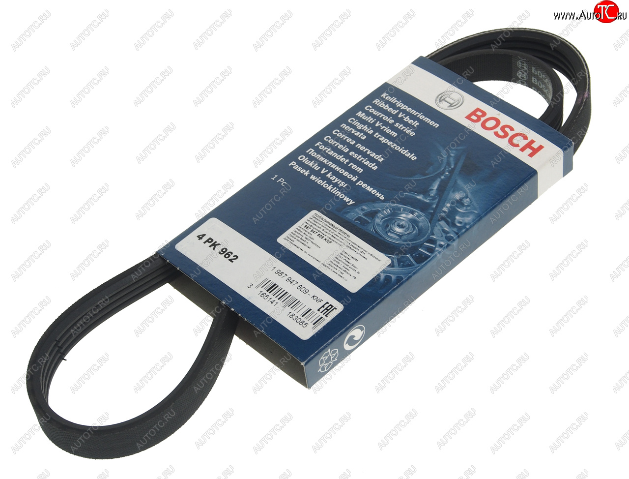529 р. Ремень приводной поликлиновой 4PK962 BOSCH BOSCH 1987947809 BOSCH 1987947809  с доставкой в г. Майкоп
