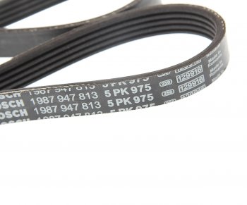 599 р. Ремень приводной поликлиновой 5PK975 BOSCH BOSCH 1987947813 BOSCH 1987947813  с доставкой в г. Майкоп. Увеличить фотографию 2