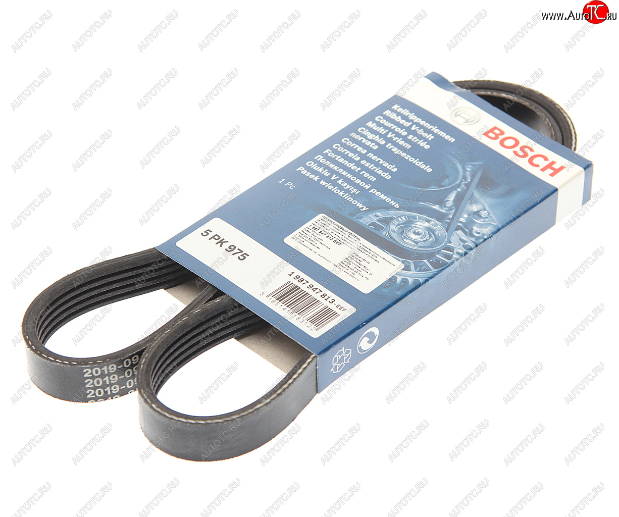 599 р. Ремень приводной поликлиновой 5PK975 BOSCH BOSCH 1987947813 BOSCH 1987947813  с доставкой в г. Майкоп