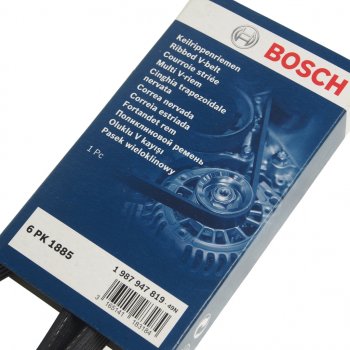 1 059 р. Ремень приводной поликлиновой 6PK1885 BOSCH BOSCH 1987947819  с доставкой в г. Майкоп. Увеличить фотографию 2