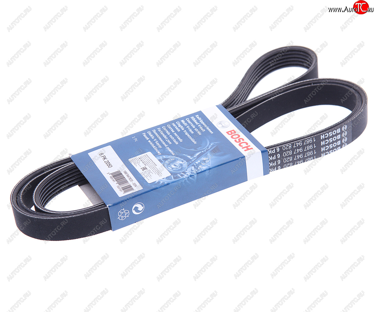 1 199 р. Ремень приводной поликлиновой 6PK2050 BOSCH BOSCH 1987947820  с доставкой в г. Майкоп