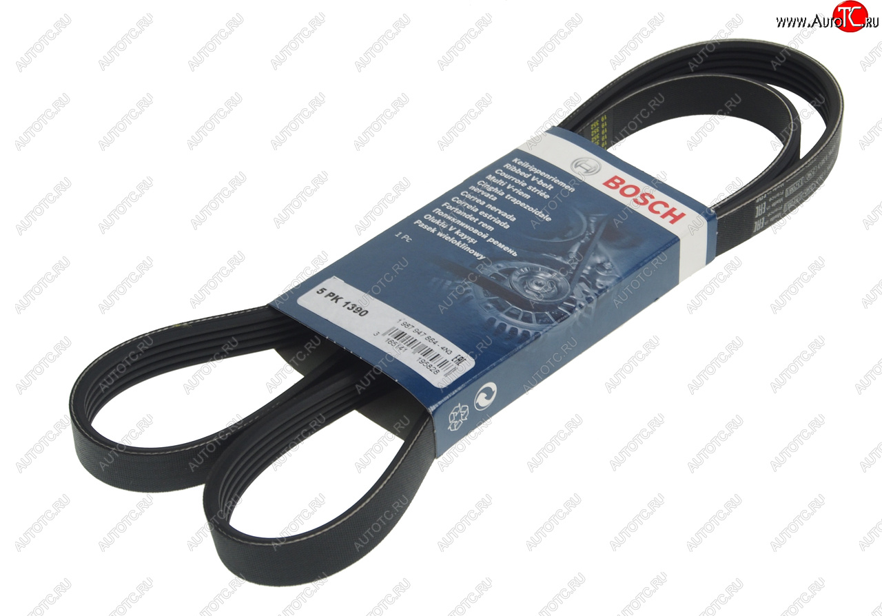 1 069 р. Ремень приводной поликлиновой 5PK1390 BOSCH BOSCH 1987947864  с доставкой в г. Майкоп