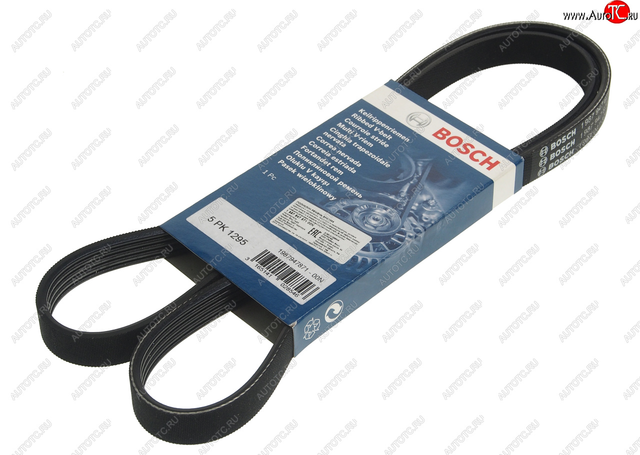 799 р. Ремень приводной поликлиновой 5PK1295 BOSCH BOSCH 1987947871 BOSCH 1987947871  с доставкой в г. Майкоп