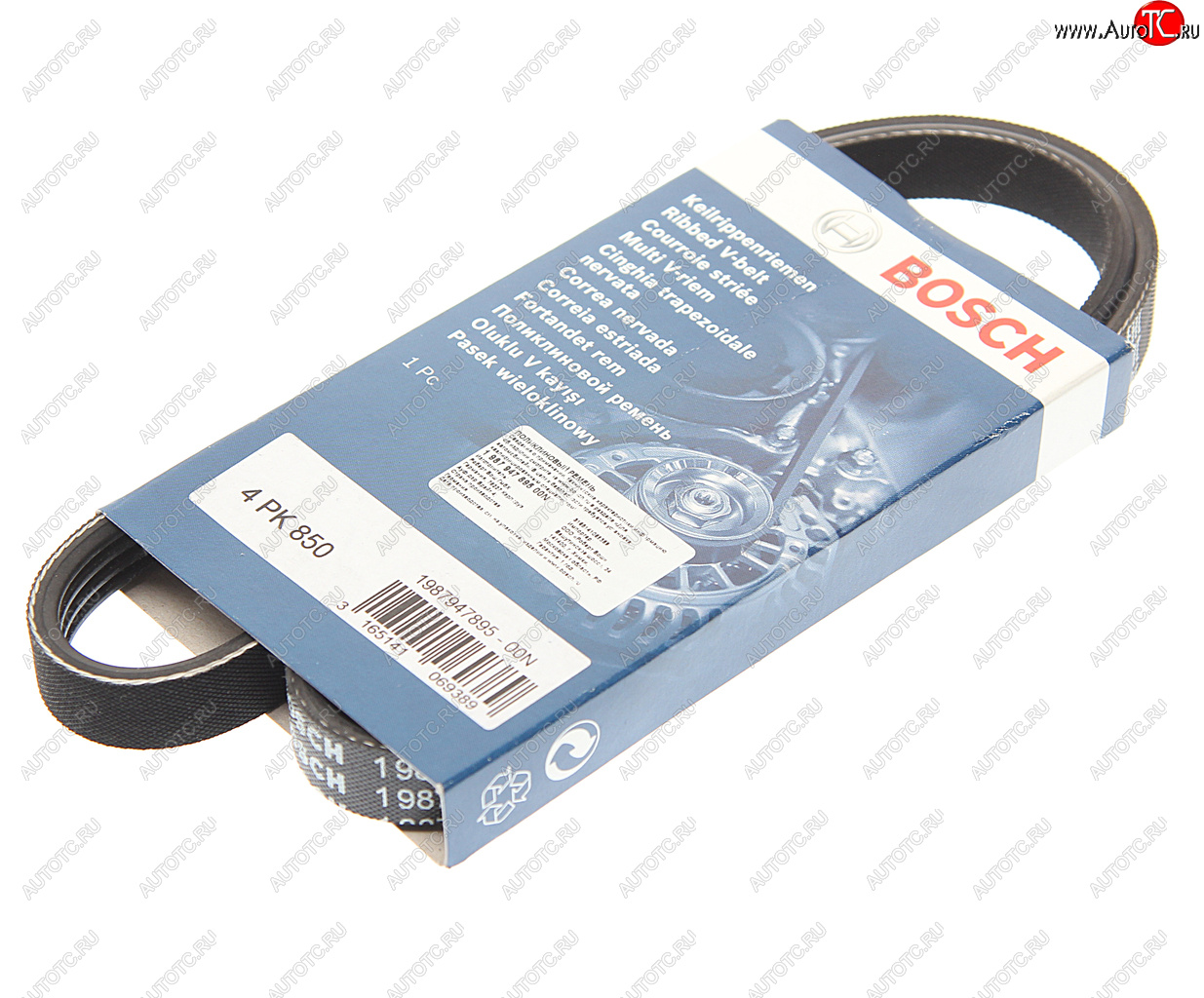 529 р. Ремень приводной поликлиновой 4PK850 BOSCH BOSCH 1987947895  с доставкой в г. Майкоп