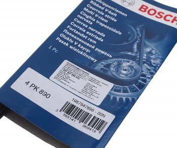 569 р. Ремень приводной поликлиновой 4PK890 BOSCH BOSCH 1987947898 BOSCH 1987947898  с доставкой в г. Майкоп. Увеличить фотографию 2
