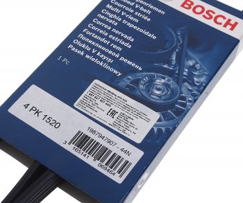 679 р. Ремень приводной поликлиновой 4PK1520 BOSCH BOSCH 1987947907  с доставкой в г. Майкоп. Увеличить фотографию 2