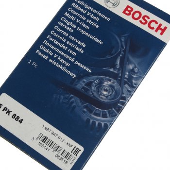 619 р. Ремень приводной поликлиновой 5РК884 BOSCH BOSCH 1987947912  с доставкой в г. Майкоп. Увеличить фотографию 2