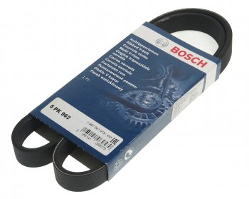 629 р. Ремень приводной поликлиновой 5PK962 BOSCH BOSCH 1987947918  с доставкой в г. Майкоп. Увеличить фотографию 1