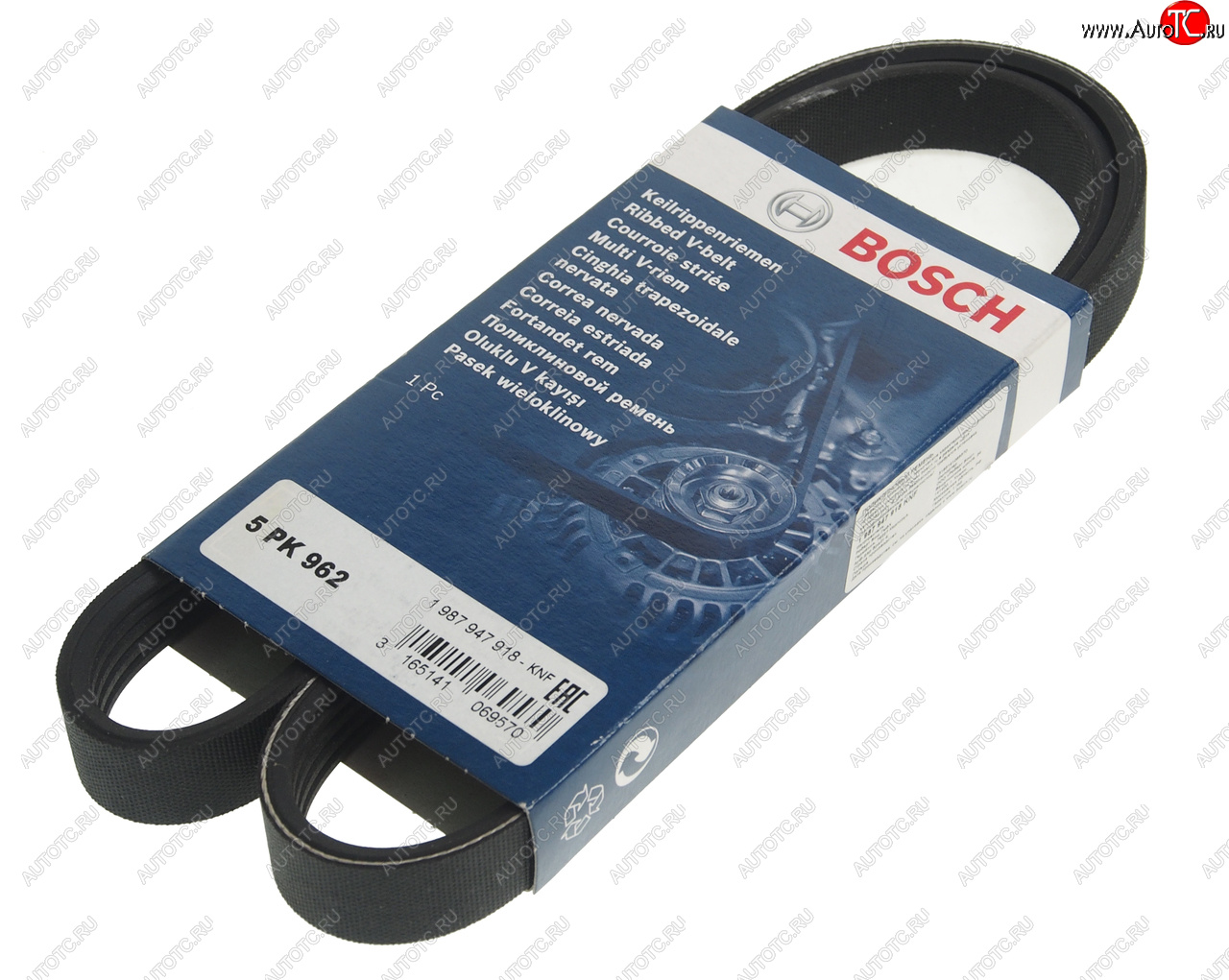 629 р. Ремень приводной поликлиновой 5PK962 BOSCH BOSCH 1987947918  с доставкой в г. Майкоп