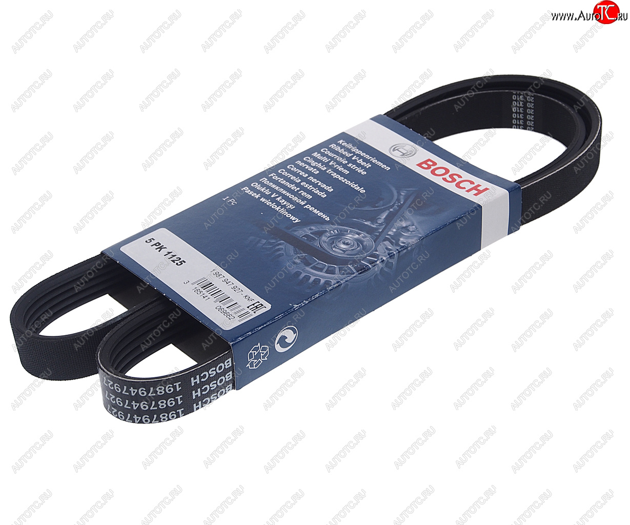 889 р. Ремень приводной поликлиновой 5PK1125 BOSCH BOSCH 1987947927  с доставкой в г. Майкоп