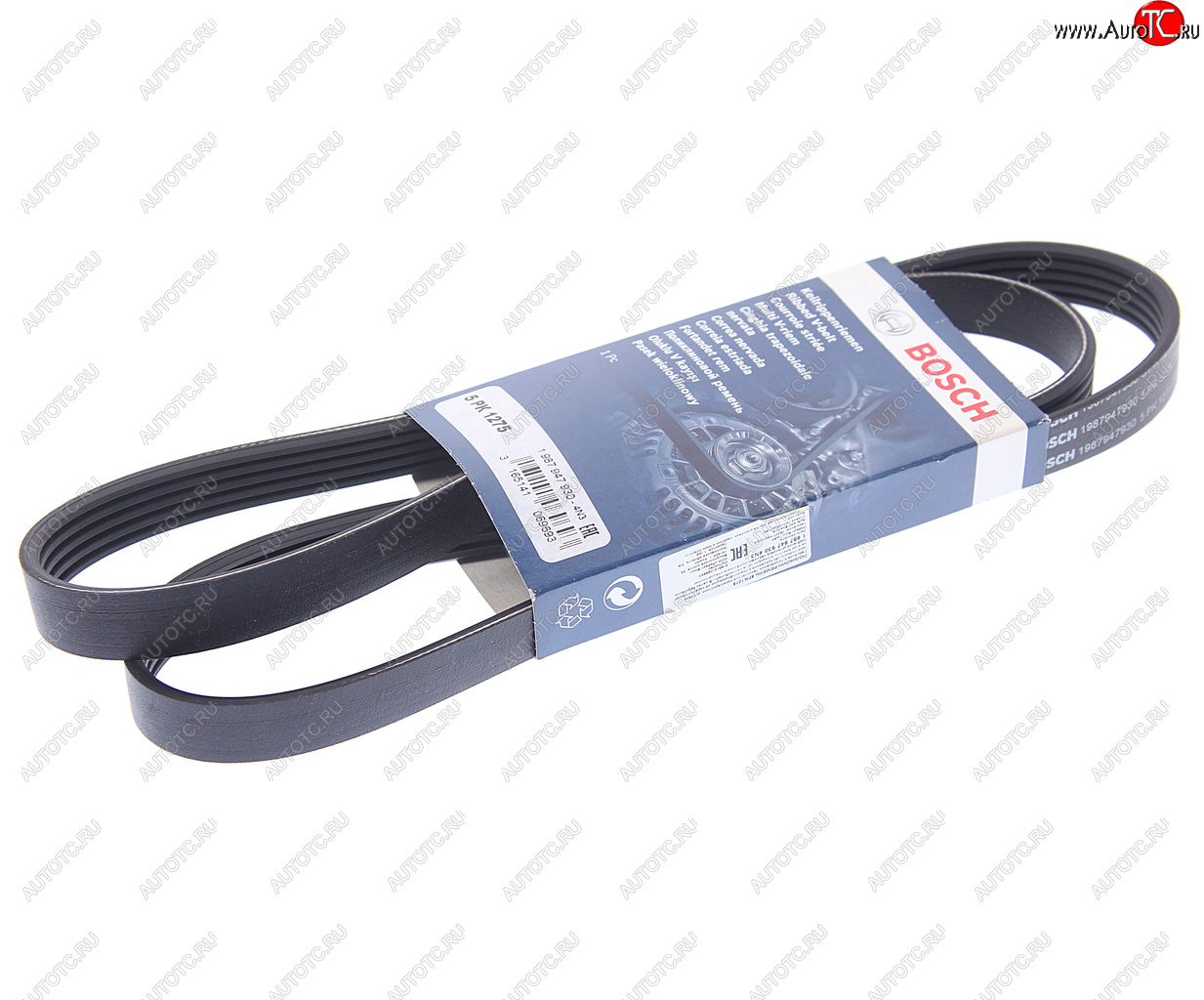 939 р. Ремень приводной поликлиновой 5PK1275 BOSCH BOSCH 1987947930  с доставкой в г. Майкоп