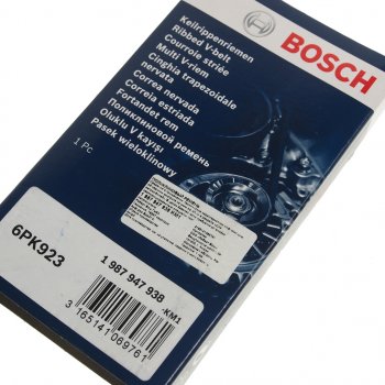 749 р. Ремень приводной поликлиновой 6PK923 BOSCH BOSCH 1987947938 BOSCH 1987947938  с доставкой в г. Майкоп. Увеличить фотографию 2