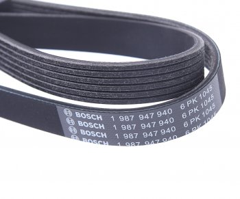 949 р. Ремень приводной поликлиновой 6PK1045 FORD Focus 2 (08-11) ГУР BOSCH BOSCH 1987947940 BOSCH 1987947940  с доставкой в г. Майкоп. Увеличить фотографию 2