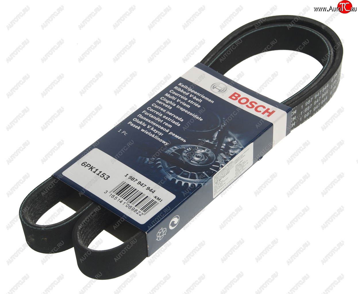 859 р. Ремень приводной поликлиновой 6PK1153 BOSCH BOSCH 1987947944  с доставкой в г. Майкоп