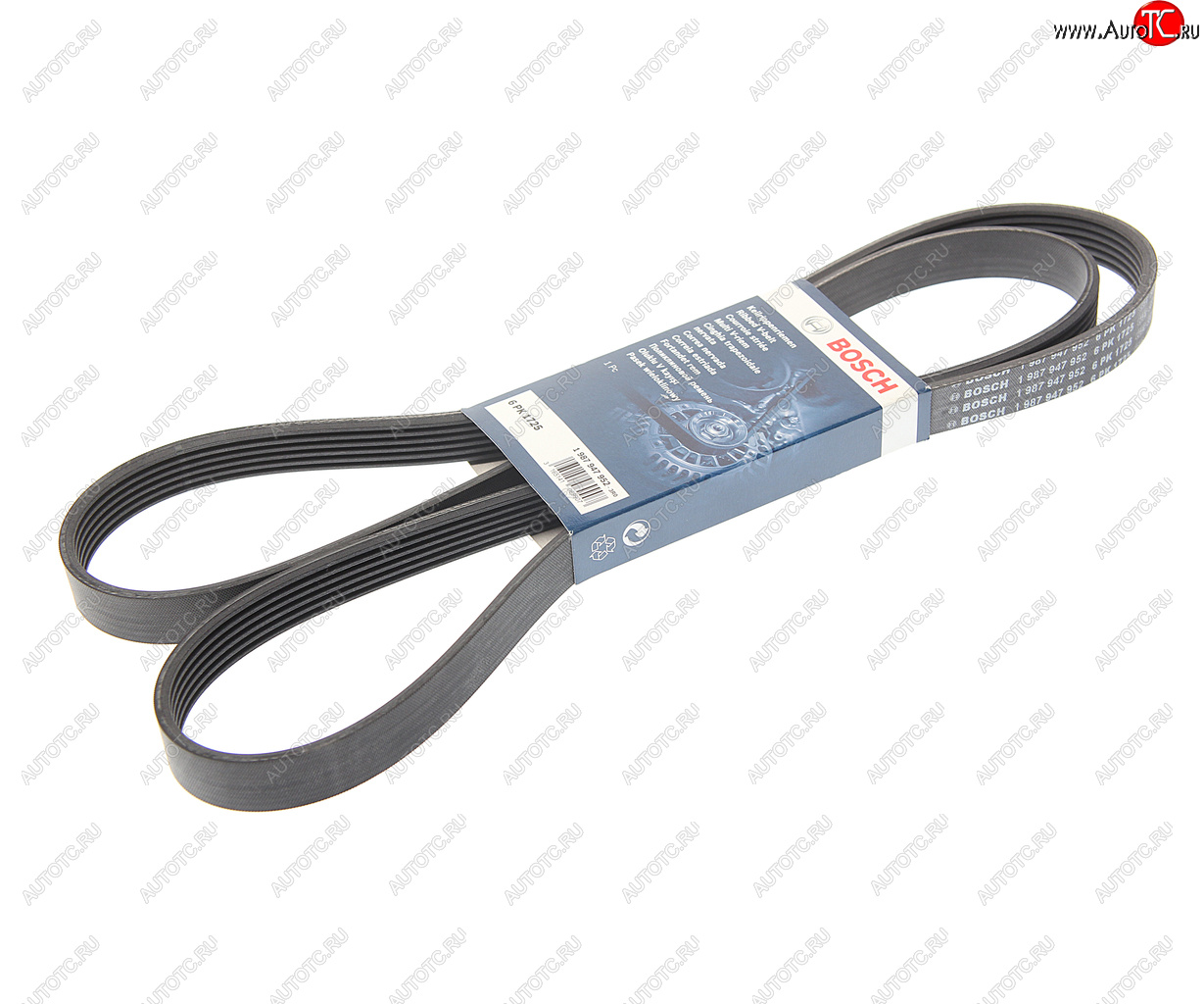 989 р. Ремень приводной поликлиновой 6PK1725 BOSCH BOSCH 1987947952 BOSCH 1987947952  с доставкой в г. Майкоп