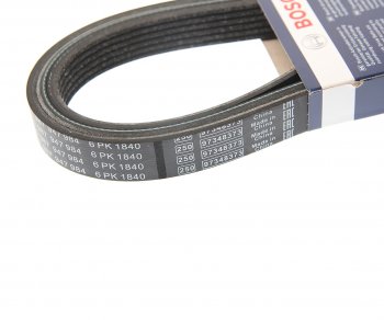 1 559 р. Ремень приводной поликлиновой 6PK1840 BOSCH BOSCH 1987947984 BOSCH 1987947984  с доставкой в г. Майкоп. Увеличить фотографию 2