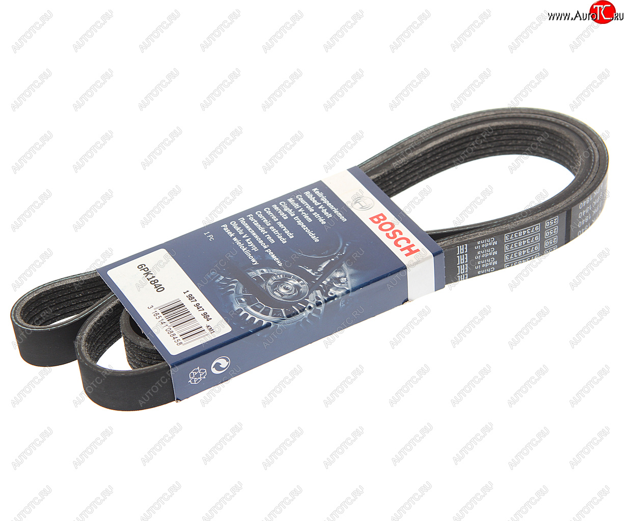 1 559 р. Ремень приводной поликлиновой 6PK1840 BOSCH BOSCH 1987947984 BOSCH 1987947984  с доставкой в г. Майкоп