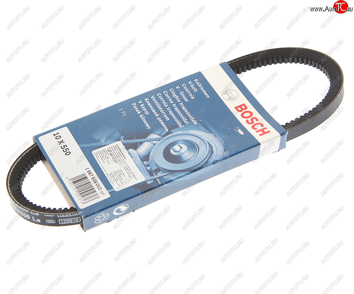 329 р. Ремень приводной клиновой 10X550 BOSCH BOSCH 1987948003 BOSCH 1987948003  с доставкой в г. Майкоп
