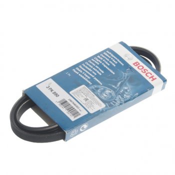 699 р. Ремень приводной поликлиновой 3PK890 BOSCH BOSCH 1987948303 BOSCH 1987948303  с доставкой в г. Майкоп. Увеличить фотографию 1