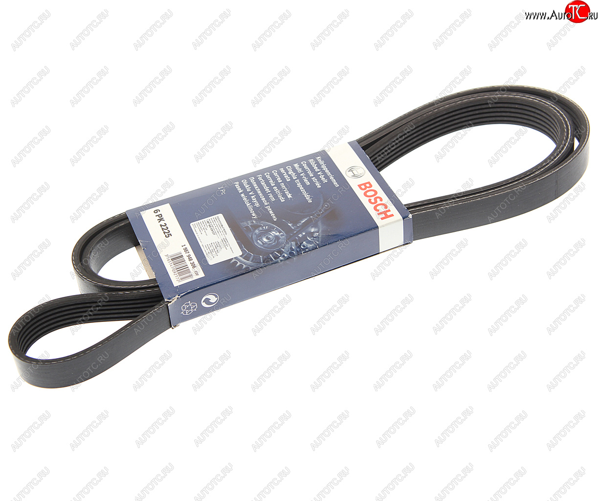 1 599 р. Ремень приводной поликлиновой 6PK2225 SSANGYONG Kyron (06-),Rexton (02-) (E2832) BOSCH BOSCH 1987948306  с доставкой в г. Майкоп