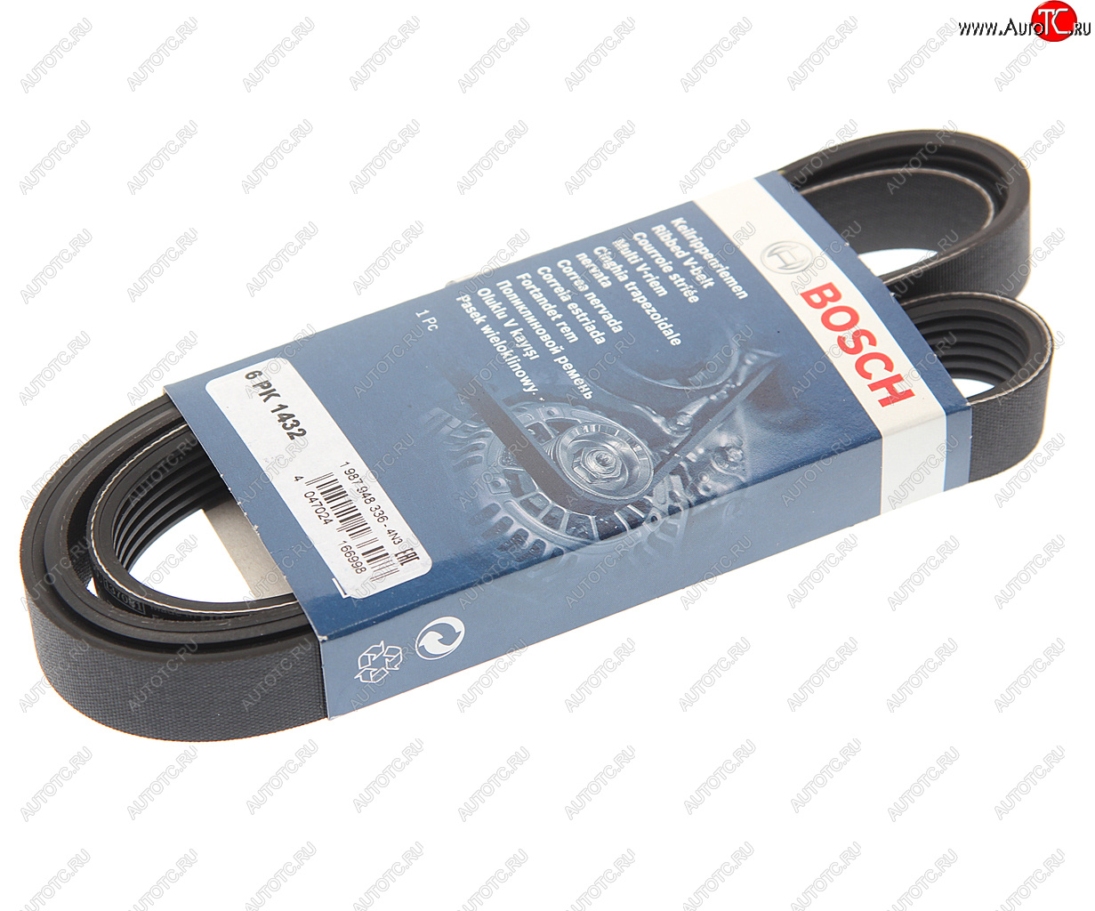 1 089 р. Ремень приводной поликлиновой 6PK1432 BOSCH BOSCH 1987948336  с доставкой в г. Майкоп