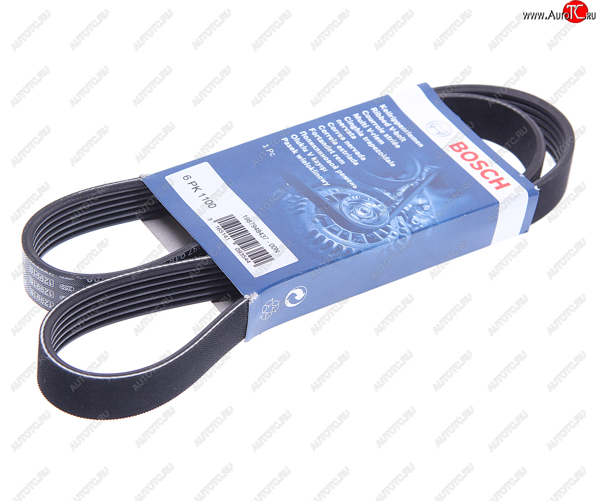979 р. Ремень приводной поликлиновой 6PK1100 BOSCH BOSCH 1987948437  с доставкой в г. Майкоп