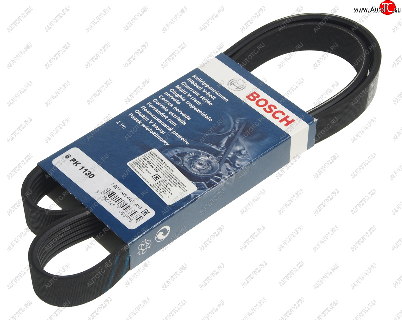 1 029 р. Ремень приводной поликлиновой 6PK1130 BOSCH BOSCH 1987948440  с доставкой в г. Майкоп