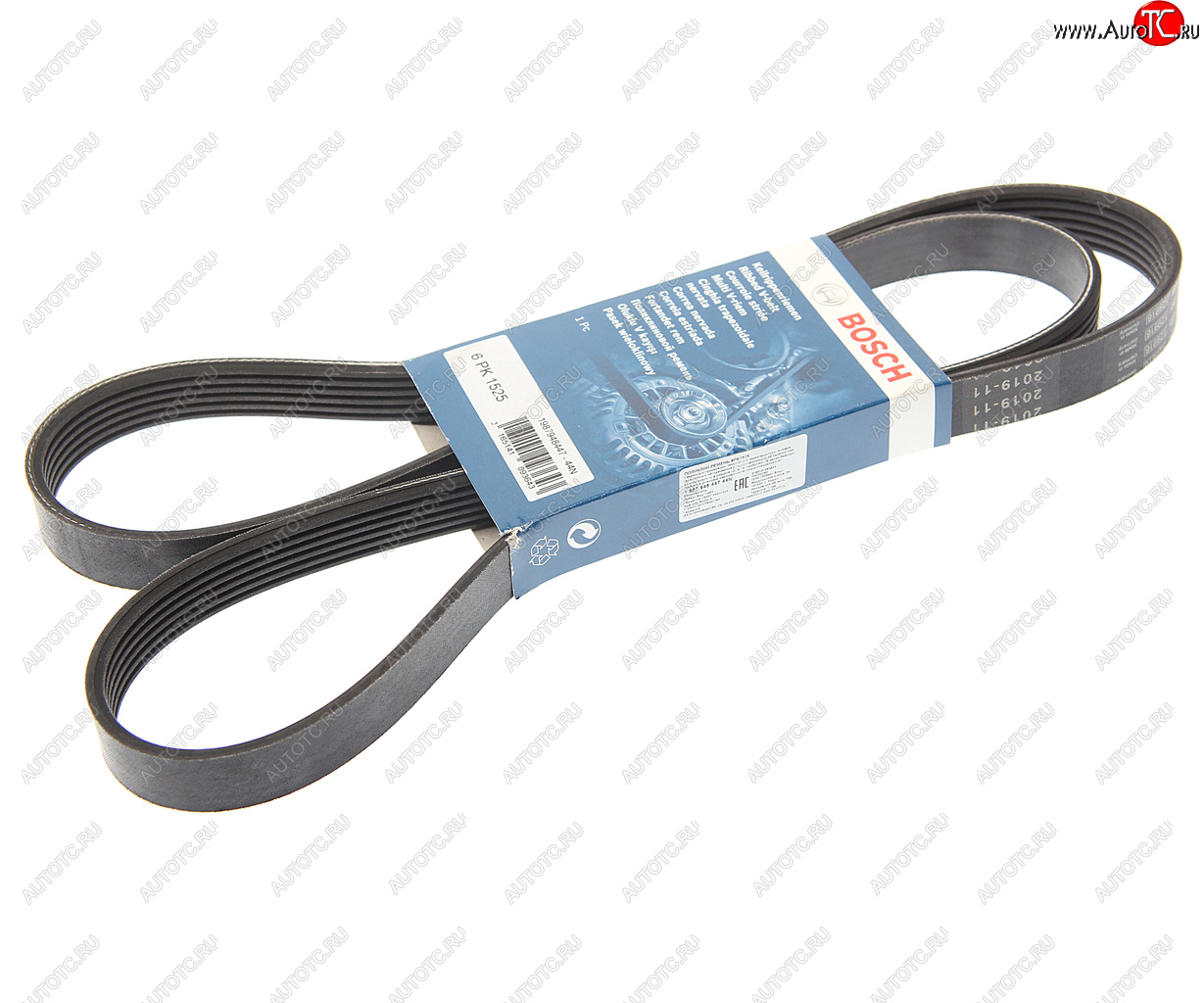 1 299 р. Ремень приводной поликлиновой 6PK1525 BOSCH BOSCH 1987948447  с доставкой в г. Майкоп