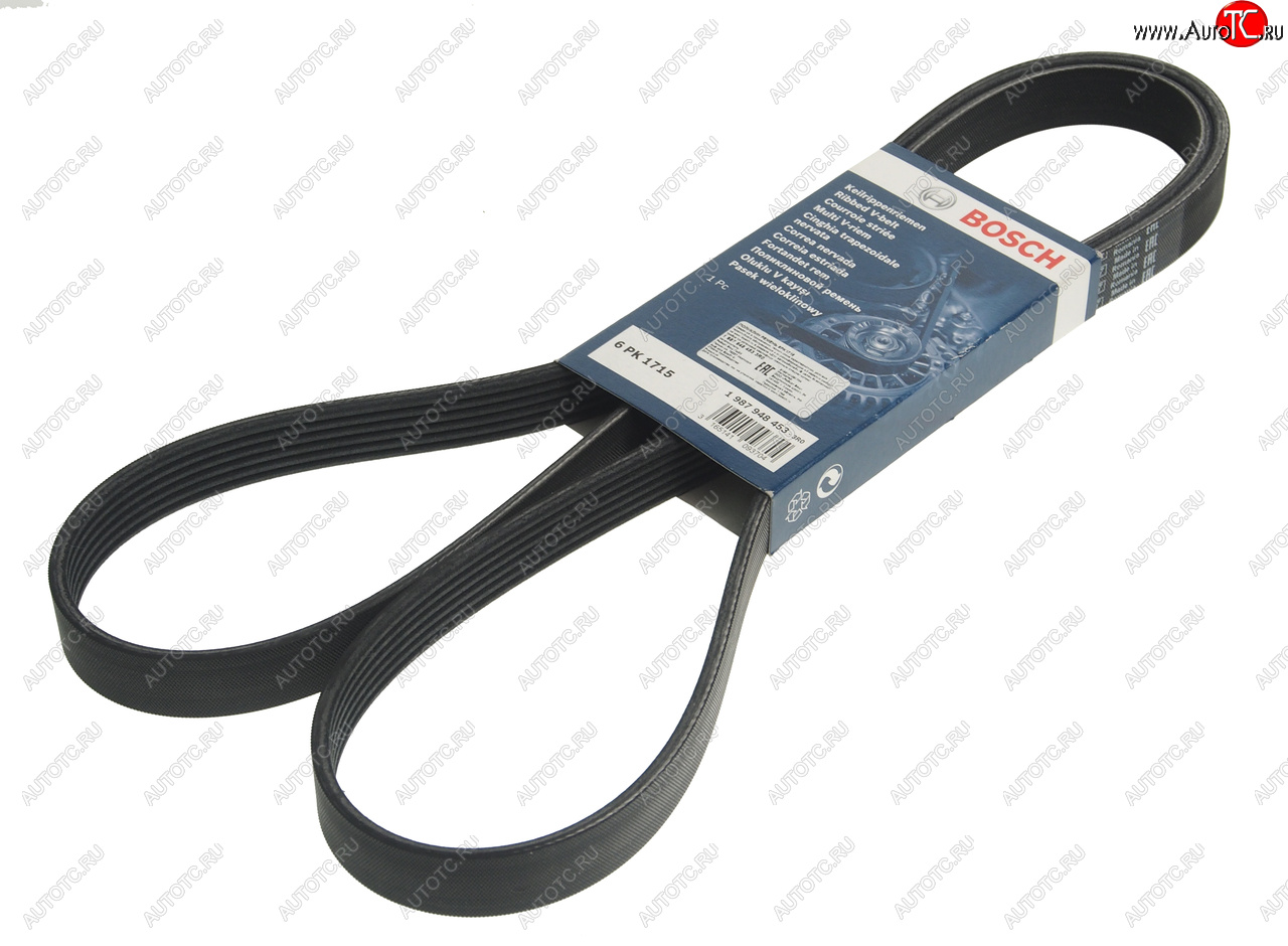1 069 р. Ремень приводной поликлиновой 6PK1715 BOSCH BOSCH 1987948453 BOSCH 1987948453  с доставкой в г. Майкоп