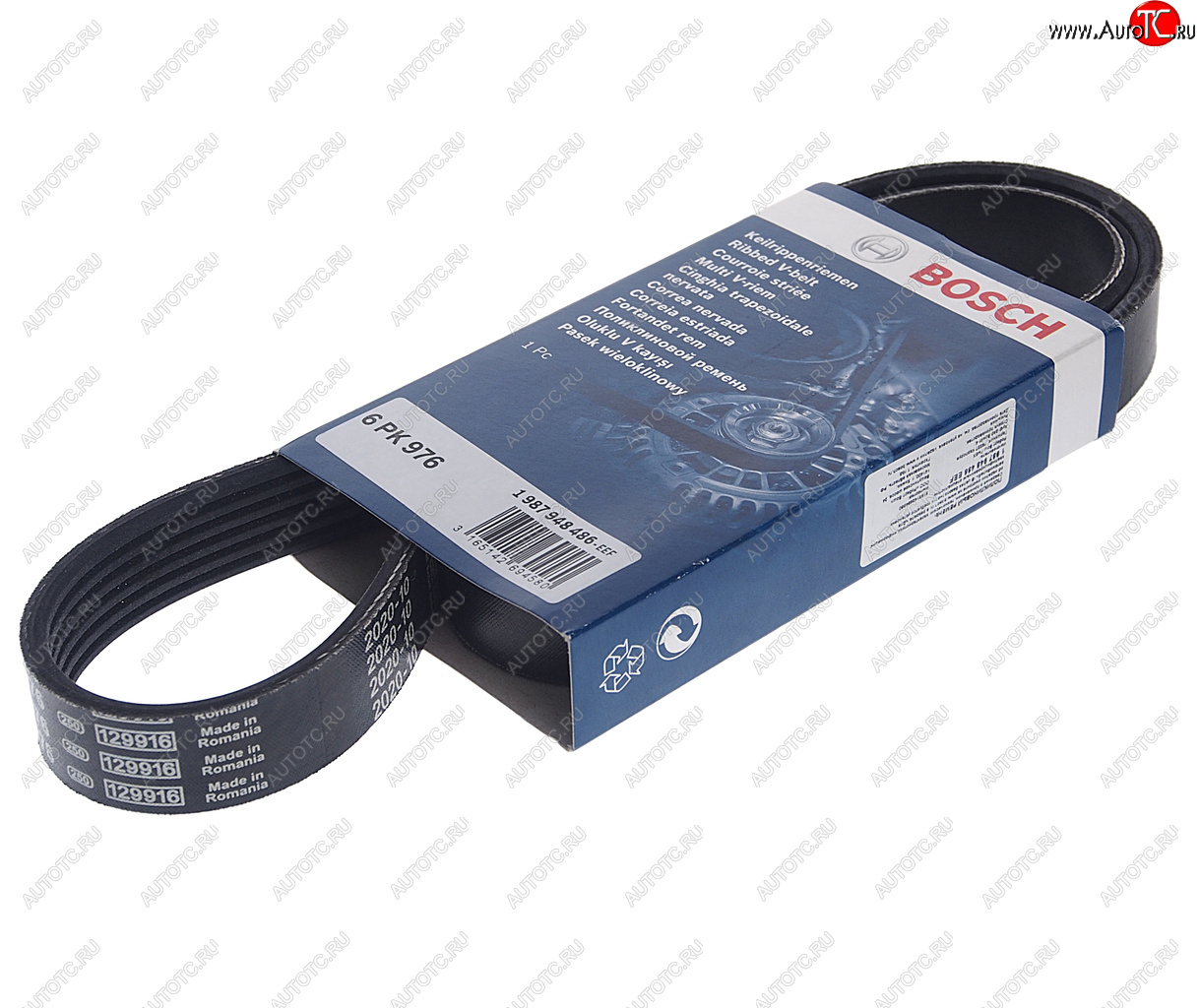 639 р. Ремень приводной поликлиновой 6PK976 BOSCH BOSCH 1987948486  с доставкой в г. Майкоп
