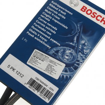 779 р. Ремень приводной поликлиновой 5РК1212 BOSCH BOSCH 1987948494 BOSCH 1987948494  с доставкой в г. Майкоп. Увеличить фотографию 2