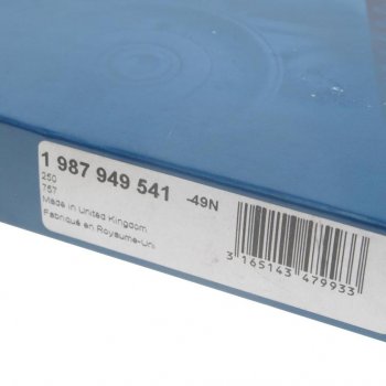 2 799 р. Ремень ГРМ VW Passat (98-05) AUDI A4 (97-06) SKODA Superb (01-08) (87х24) BOSCH BOSCH 1987949541 BOSCH 1987949541  с доставкой в г. Майкоп. Увеличить фотографию 3