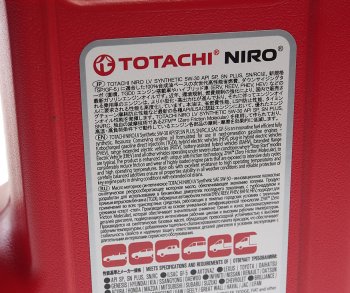 2 699 р. Масло моторное NIRO LV SPSN PlusGF-5 5W30 синт.4л TOTACHI TOTACHI 19904  с доставкой в г. Майкоп. Увеличить фотографию 3
