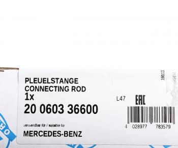 5 199 р. Шатун MERCEDES дв.OM352A,OM364A,LA,OM366A,LA BF BF 20060336600  с доставкой в г. Майкоп. Увеличить фотографию 7