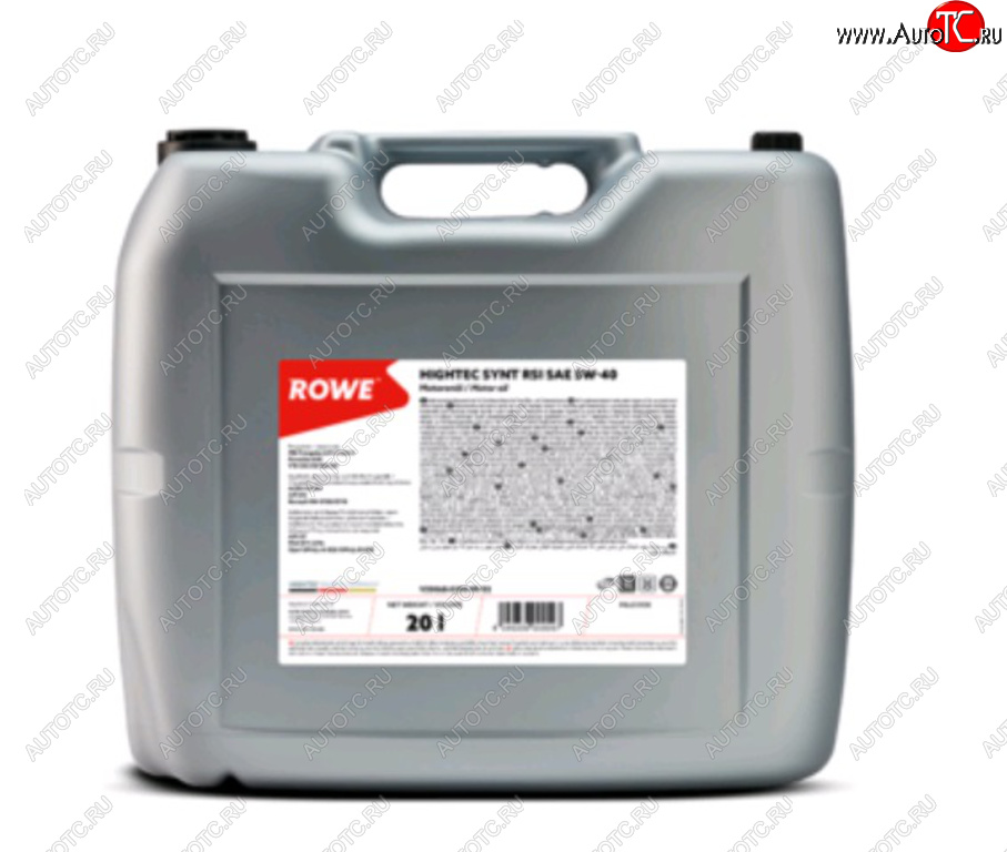 19 999 р. Масло моторное HIGHTEC SYNT RSi A3/B4/SN/CF 5W40 синт.20л/17.1кг ROWE ROWE 20068-0200-99 ROWE 20068-0200-99  с доставкой в г. Майкоп