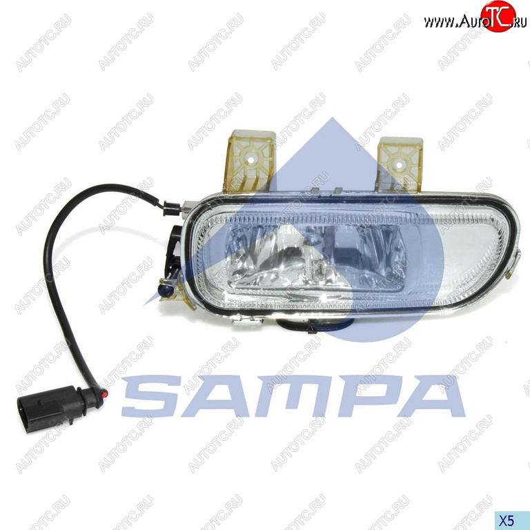 2 399 р. Фара противотуманная КАМАЗ-5490 MERCEDES левая SAMPA SAMPA 201.039  с доставкой в г. Майкоп