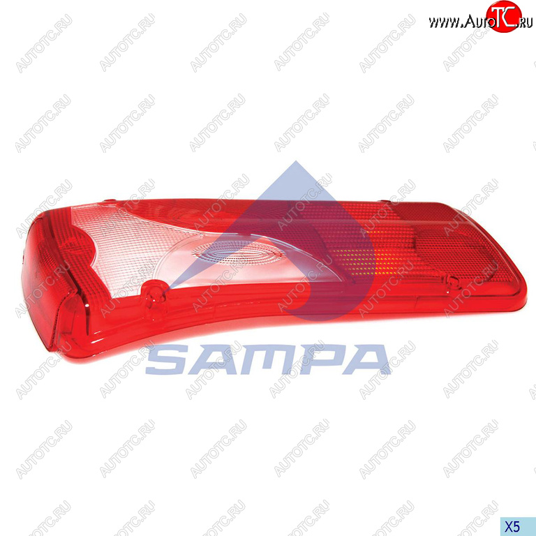 2 399 р. Рассеиватель SCANIA P,G,R,T VW Crafter Pickup фонаря заднего левого SAMPA SAMPA 201.064  с доставкой в г. Майкоп