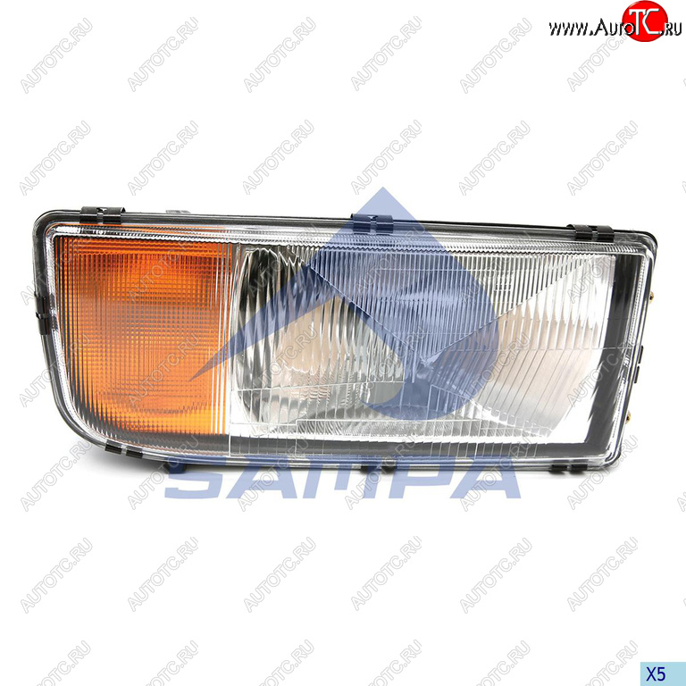 5 399 р. Фара MERCEDES Actros (96-02) правая SAMPA SAMPA 201.126  с доставкой в г. Майкоп