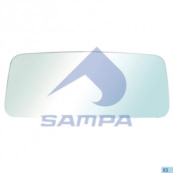 939 р. Элемент зеркальный MERCEDES Atego 2 (04-0610),Axor (04-) основной с подогревом SAMPA SAMPA 201.206  с доставкой в г. Майкоп. Увеличить фотографию 4