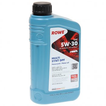 2 249 р. Масло моторное HIGHTEC MULTI SYNT DPF SPC3 5W30 синт.1л ROWE ROWE 20125-0010-99  с доставкой в г. Майкоп. Увеличить фотографию 1