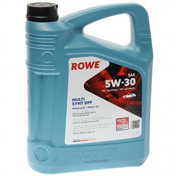 7 999 р. Масло моторное HIGHTEC MULTI SYNT DPF SPC3 5W30 синт.4л ROWE ROWE 20125-0040-99  с доставкой в г. Майкоп. Увеличить фотографию 1