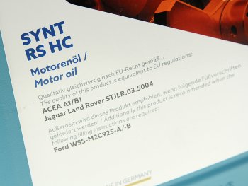 6 349 р. Масло моторное HIGHTEC SYNT RS A1B1 5W20 синт.5л ROWE ROWE 20186-0050-99  с доставкой в г. Майкоп. Увеличить фотографию 2