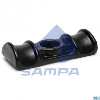 2 099 р. Сегмент BPW стремянки двойной SAMPA SAMPA 202.021  с доставкой в г. Майкоп. Увеличить фотографию 1