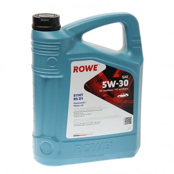 5 849 р. Масло моторное HIGHTEC SYNT RS D1 SPRCSNGF-56A 5W30 синт.4л ROWE ROWE 20212-0040-99  с доставкой в г. Майкоп. Увеличить фотографию 1
