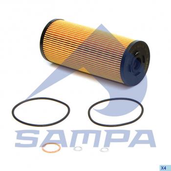 1 399 р. Фильтр масляный MERCEDES LK,LN2,MK MAN F2000 (1шт.) SAMPA SAMPA 202.397-01  с доставкой в г. Майкоп. Увеличить фотографию 1
